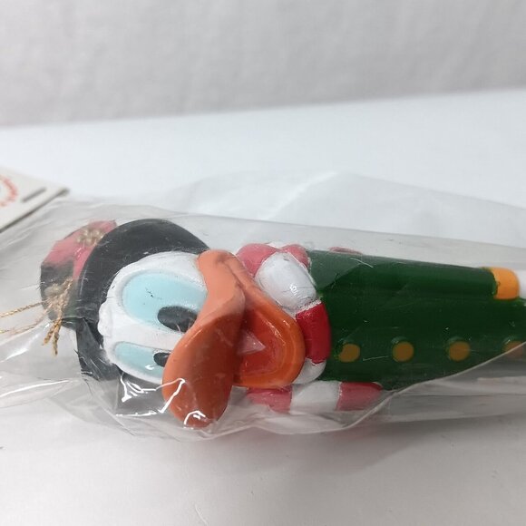 Disney Donald Duck Ornament Pair Kurt Adler Santas World Scrooge Icicle Santa Ĝ - Picture 3 of 11